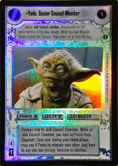 Yoda, Senior Council Member - Super Rare Foil